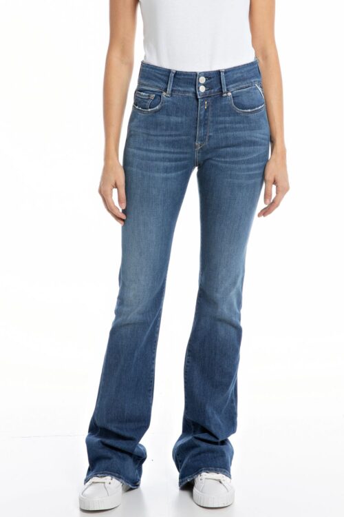 Replay NewLuz Bootcut Flare Jeans – Blue
