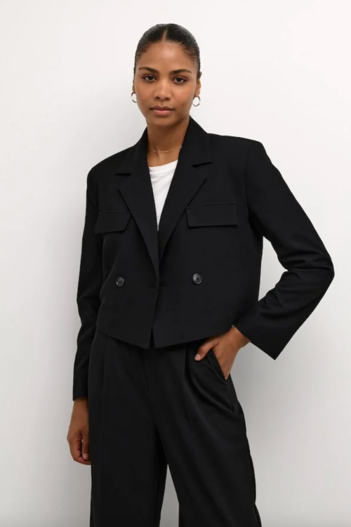 Kaffe KAmilia Blazer – Black Deep