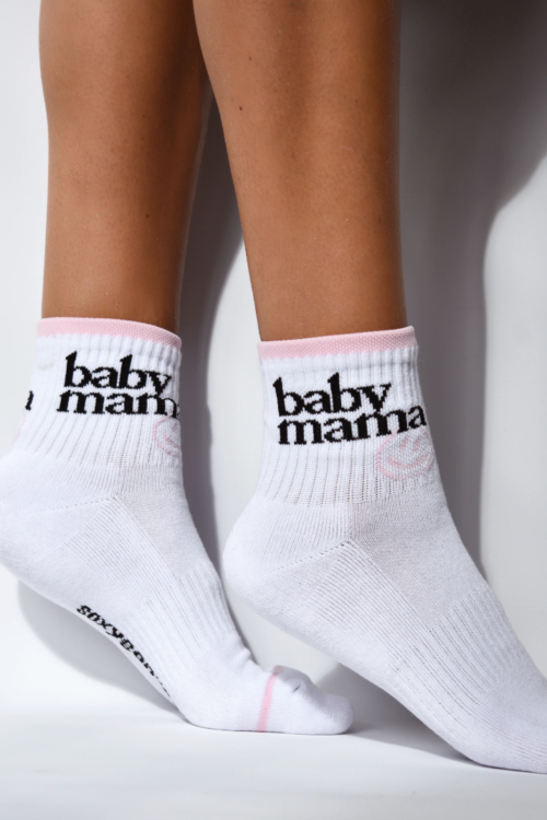 Soxygen Baby Mama Mini Socks – Pink