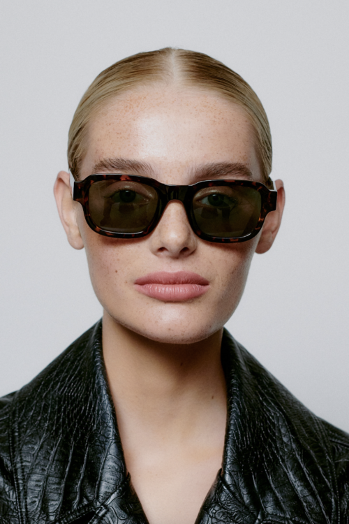A.Kjaerbede Halo Sunglasses – Demi Tortoise
