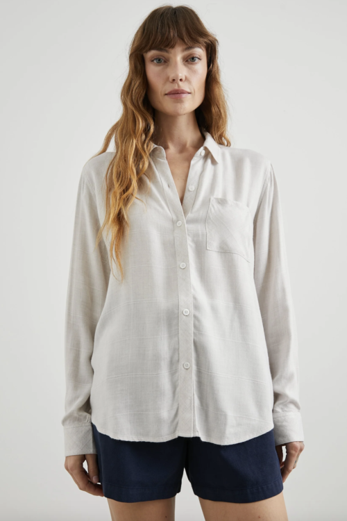 Rails Hunter Shirt – Birch Heather