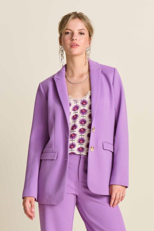 POM Amsterdam SP7782 Blazer – Pique Purple