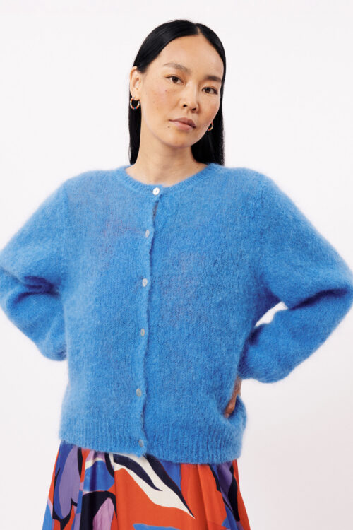Frnch Calixta Cardigan – Bleu Electrique