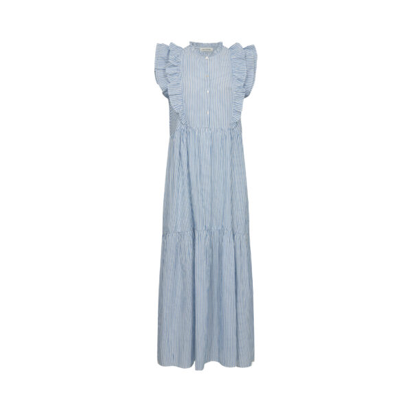 sofie-schnoor-long-dress-blue-striped-stick-and-ribbon-nottingham