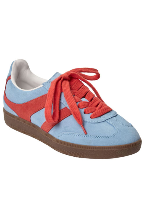 Sofie Schnoor Suede Sneakers – Ice Blue