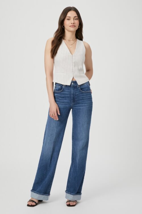 Paige Sasha 32″ Wide Cuff Jean – Nadira