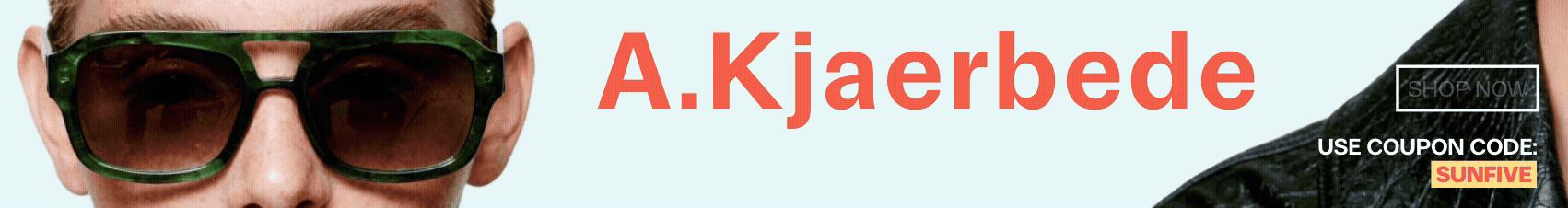 A.Kjaerbede sunglasses promotion